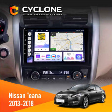  Штатна магнітола Nissan Teana 2013-2018 Cyclone C10004 4x64, DSP, 2k