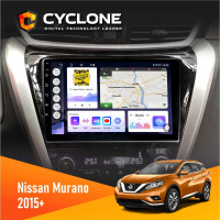 Штатная магнитола Nissana Murano 2015+ Cyclone C10-011 4x64, DSP