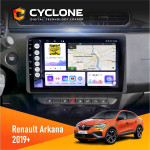 Штатная магнитола Renault Arkana 2019+ Cyclone C10-011 4x64, DSP