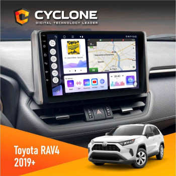 Штатна магнітола Toyota RAV4 2019+ Cyclone C10-011 4x64, DSP