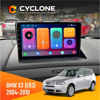  Штатна магнітола BMW X3 (E83) 2004-2010 Cyclone C9CPL 2x32