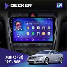 Штатная магнитола Audi A6 (4B) 1997-2005 Decker TS9004 TS 6x128, DSP 4G, 2k