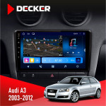 Штатная магнитола Audi A3 2003-2012 Decker D9-008 8x128 DSP 4G