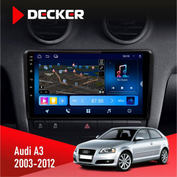 Штатная магнитола Audi A3 2003-2012 Decker D9-008 8x128 DSP 4G
