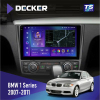 Штатная магнитола BMW 1 Series 2007-2011 Climate Decker TS9003 TS 4x64, DSP 4G, 2k