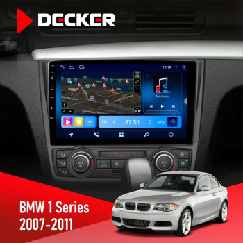 Штатная магнитола BMW 1 Series 2007-2011 Climate Decker D9-008 8x128 DSP 4G