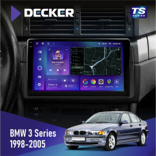Штатная магнитола BMW 3 Series (E46) 1998-2005 Радіо модуль Decker TS9004 TS 6x128, DSP 4G, 2k