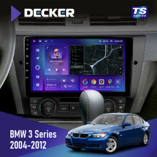 Штатная магнитола BMW 3 Series (E90, E91, E92, E93) 2004-2012 Decker TS9002 TS 4x32, DSP, 4G