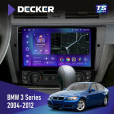 Штатная магнитола BMW 3 Series (E90, E91, E92, E93) 2004-2012 Decker TS9004 TS 6x128, DSP 4G, 2k