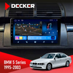 Штатная магнитола BMW 5 Series (E39) 1995-2003 Decker D9-008 8x128 DSP 4G
