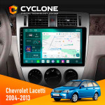 Штатная магнитола Chevrolet Lacetti 2004-2013 Cyclone C10-013 4x64 DSP 4G