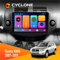 Штатная магнитола Toyota RAV4 2007-2011 Cyclone C9CPL 2x32