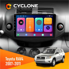 Штатная магнитола Toyota RAV4 2007-2011 Cyclone C9CPL 2x32