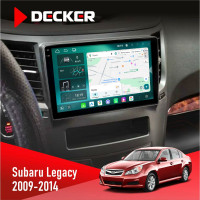 Штатная магнитола Subaru Legacy 2009-2014 Decker D9004 6x128, DSP 360, 2k