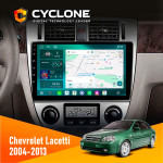Штатная магнитола Chevrolet Lacetti 2004-2013 Climate Cyclone C10-013 4x64 DSP 4G