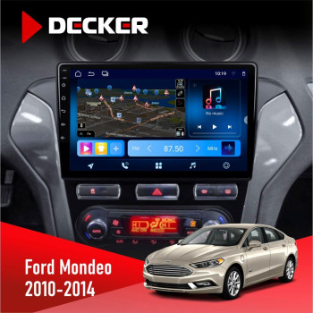 Штатная магнитола Ford Mondeo 2010-2014 Climate Decker D10-008 8x128 DSP 4G