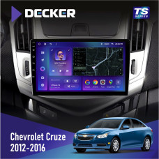 Штатная магнитола Chevrolet Cruze 2012-2016 Decker TS9002 TS 4x32, DSP, 4G
