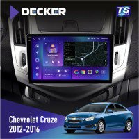 Штатная магнитола Chevrolet Cruze 2012-2016 Decker TS9004 TS 6x128, DSP 4G, 2k