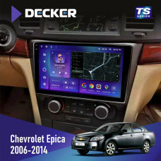 Штатная магнитола Chevrolet Epica 2006-2014 Decker TS9004 TS 6x128, DSP 4G, 2k