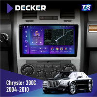 Штатна магнітола Chrysler 300c 2004-2010 Decker TS9004 TS 6x128, DSP 4G, 2k