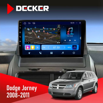 Штатная магнитола Dodge Journey 2008-2011 Decker D9-008 8x128 DSP 4G
