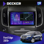 Штатная магнитола Ford Edge 2015+ Decker TS9003 TS 4x64, DSP 4G, 2k