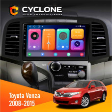 Штатная магнитола Toyota Toyota Venza 2008-2015 Cyclone C9CPL 2x32