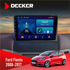 Штатная магнитола Ford Fiesta 2008-2017 Decker D9001 4x64, DSP