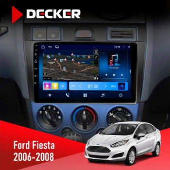 Штатная магнитола Ford Fiesta 2006-2008 Decker D9-008 8x128 DSP 4G