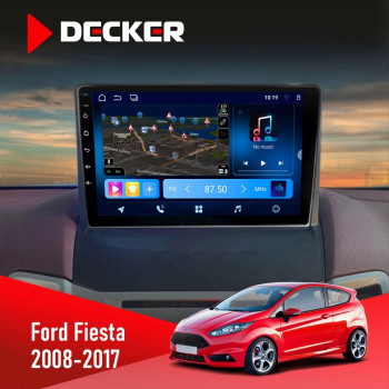 Штатная магнитола Ford Fiesta 2008-2017 Decker D9-008 8x128 DSP 4G