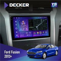 Штатная магнитола Ford Fusion 2013+ Decker TS9004 TS 6x128, DSP 4G, 2k