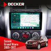 Штатная магнитола Suzuki Grand Vitara 2005-2017 Decker D9004 6x128, DSP 360, 2k