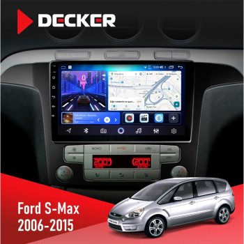 Штатна магнітола Ford S-Max 2006-2015 Climate Decker D9-006 4x64, 4G