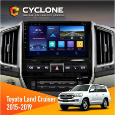 Штатная магнитола Toyota Land Cruiser (200) 2015-2019 Cyclone C9006 4x64, DSP, DVR