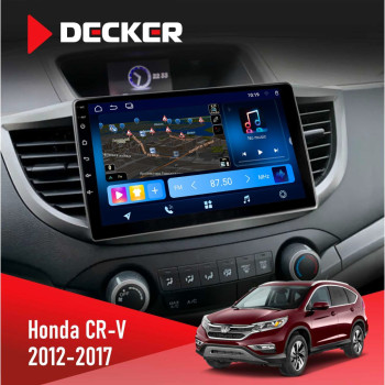 Штатная магнитола Honda CR-V 2012-2017 Decker D10-008 8x128 DSP 4G