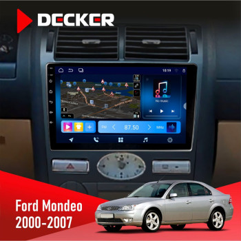 Штатная магнитола Ford Mondeo 2000-2007 Climate Decker D9-008 8x128 DSP 4G