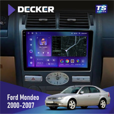 Штатная магнитола Ford Mondeo 2000-2007 Climate Decker TS9004 TS 6x128, DSP 4G, 2k