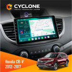 Штатная магнитола Honda CR-V 2012-2017 Cyclone C10-013 4x64 DSP 4G