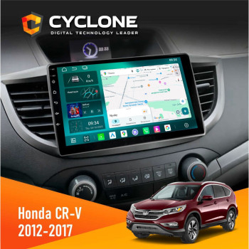 Штатная магнитола Honda CR-V 2012-2017 Cyclone C10-013 4x64 DSP 4G