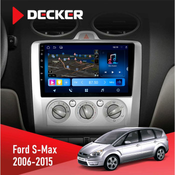 Штатная магнитола Ford S-Max 2006-2015 Decker D9-008 8x128 DSP 4G