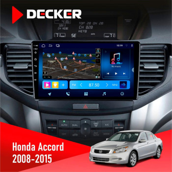 Штатная магнитола Honda Accord 8 2008-2015 Decker D9-008 8x128 DSP 4G