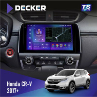 Штатная магнитола Honda CR-V 2017+ Decker TS9004 TS 6x128, DSP 4G, 2k