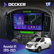 Штатная магнитола Hyundai H-1 2015-2021 Decker TS9002 TS 4x32, DSP, 4G