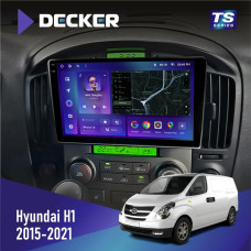 Штатная магнитола Hyundai H-1 2015-2021 Decker TS9004 TS 6x128, DSP 4G, 2k