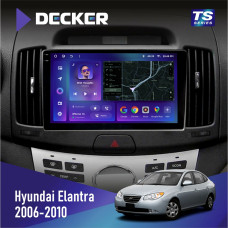Штатная магнитола Hyundai Elantra 2006-2010 Decker TS9004 TS 6x128, DSP 4G, 2k