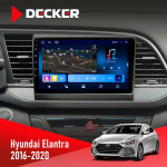 Штатная магнитола Hyundai Elantra 2016-2020 CAN Decker D9-008 8x128 DSP 4G