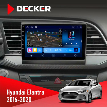Штатная магнитола Hyundai Elantra 2016-2020 CAN Decker D9-008 8x128 DSP 4G