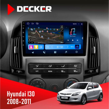 Штатна магнітола Hyundai i30 (FD) 2008-2011 Decker D9-008 8x128 DSP 4G Штатна магнітола Hyundai i30 (FD) 2008-2011 Decker D9-008 8x128 DSP 4G