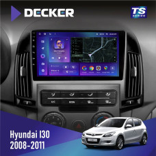 Штатная магнитола Hyundai i30 (FD) 2008-2011 Decker TS9002 TS 4x32, DSP, 4G
