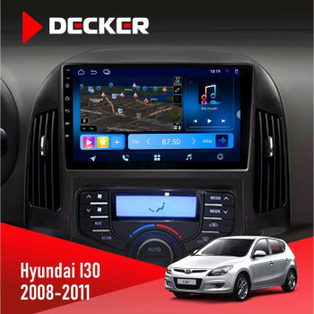 Штатна магнітола Hyundai i30 (FD) 2008-2011 Climate Decker D9-008 8x128 DSP 4G Штатна магнітола Hyundai i30 (FD) 2008-2011 Climate Decker D9-008 8x128 DSP 4G